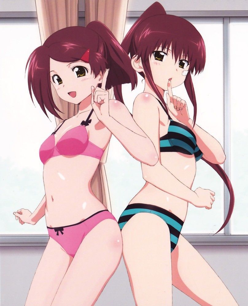 Two-dimensional erotic image that will not swim if there is such a cute swimsuit girl 32