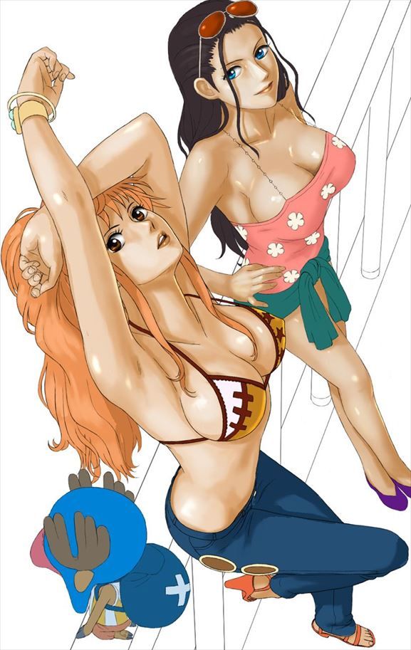 [One Piece] Immediately pull out with Nami's erotic image that you want to suck tightly! 11