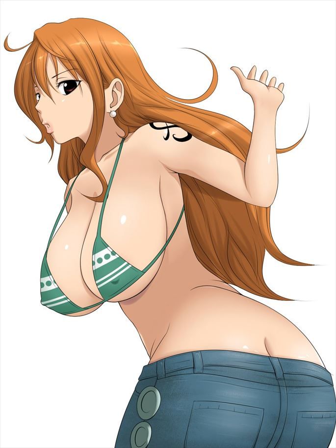 [One Piece] Immediately pull out with Nami's erotic image that you want to suck tightly! 6