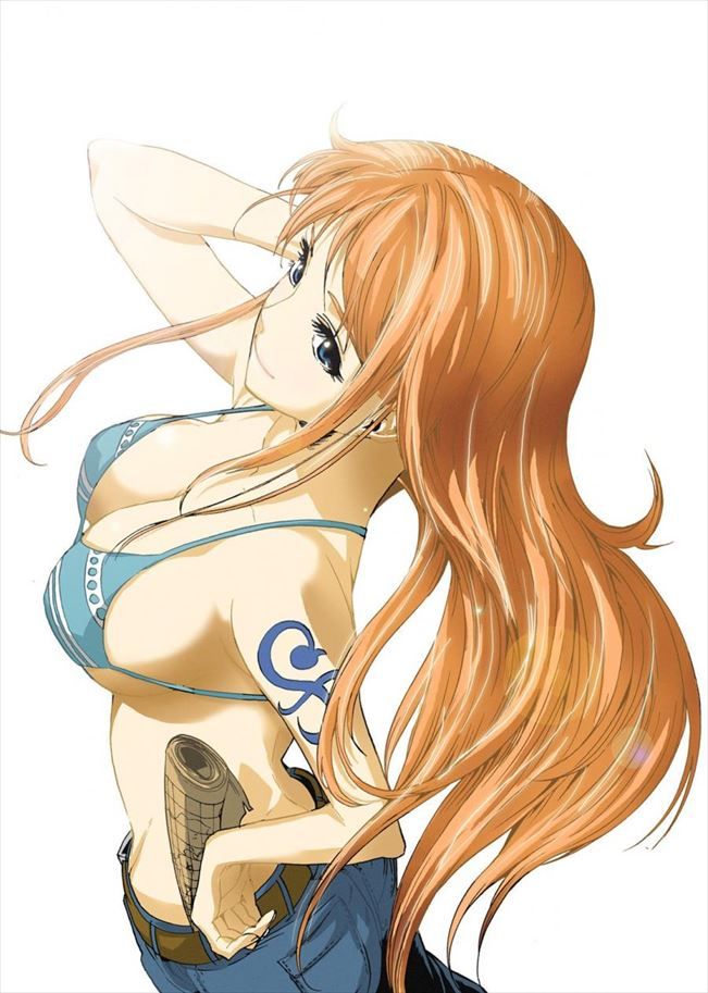[One Piece] Immediately pull out with Nami's erotic image that you want to suck tightly! 8