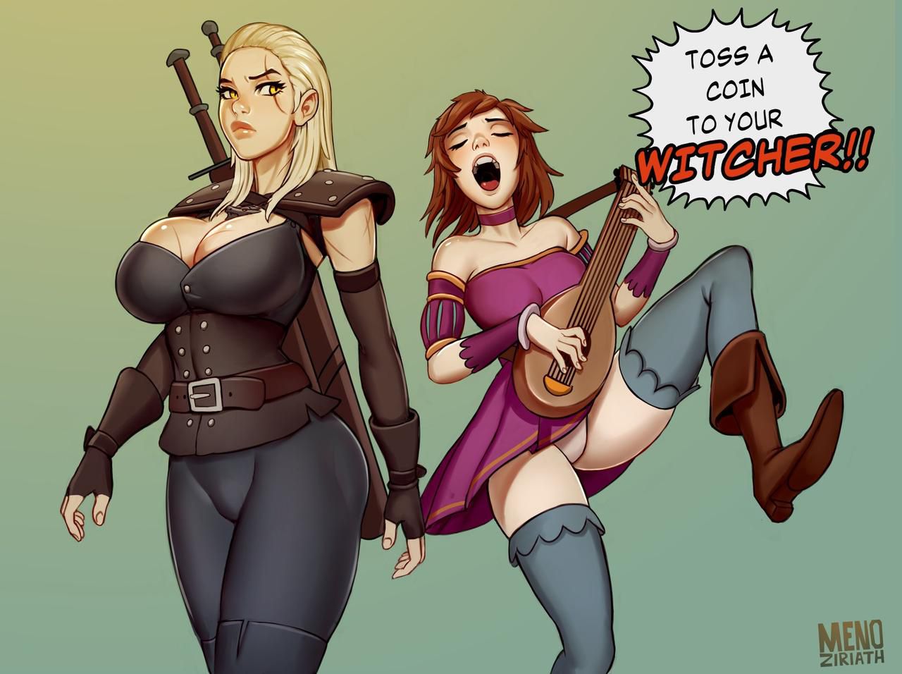 [MenoZiriath] The Witcher and the horny bard [Ongoing] 1