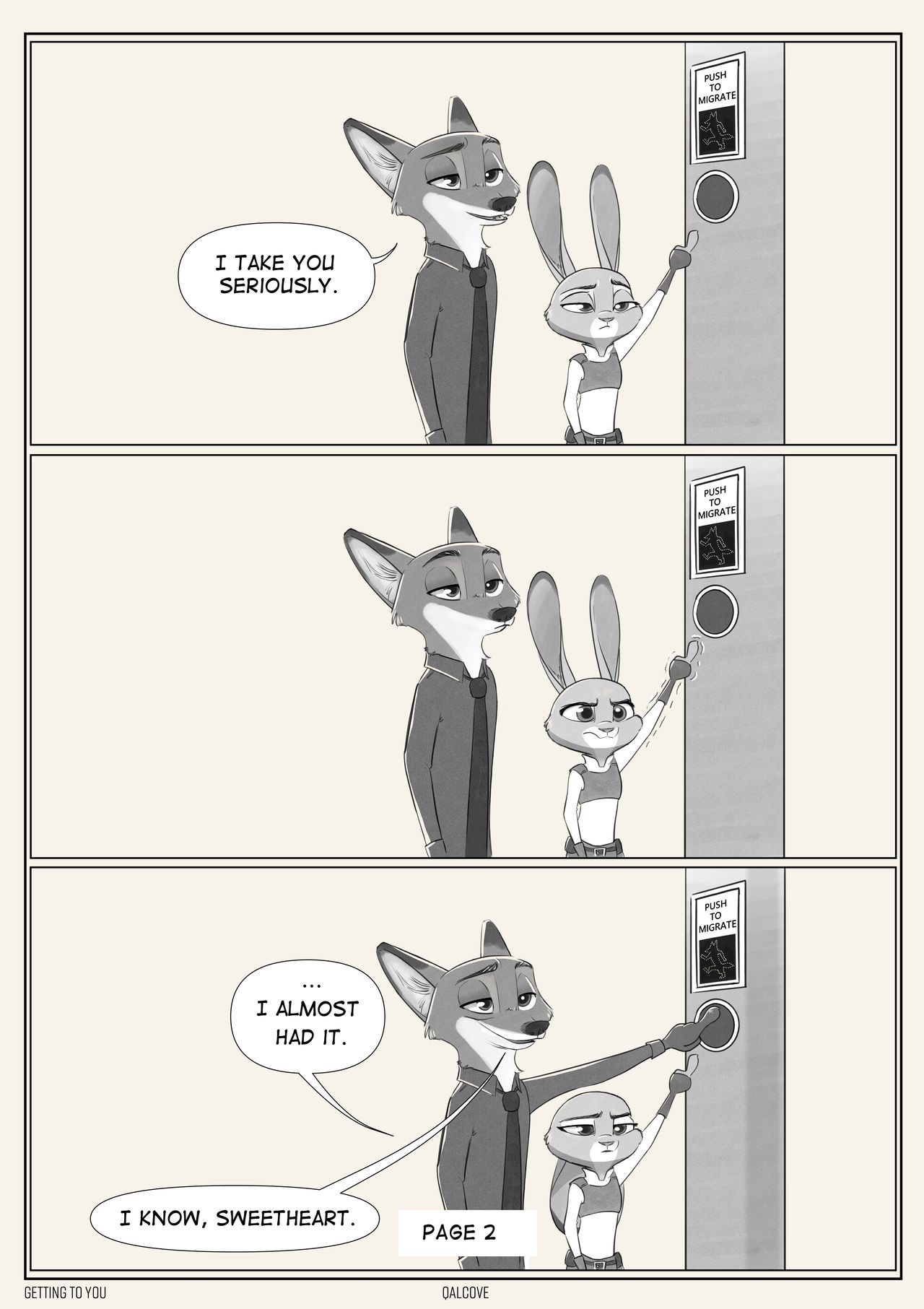 [Qalcove] Getting To You (Zootopia) Ongoing 2