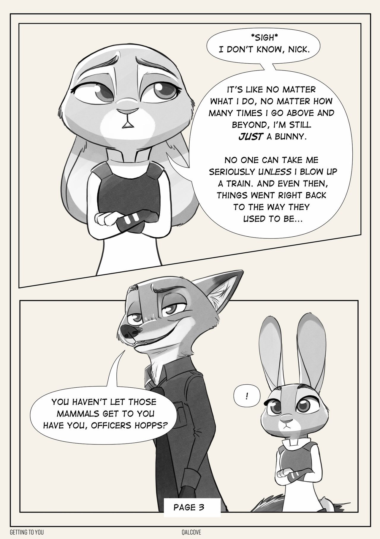 [Qalcove] Getting To You (Zootopia) Ongoing 3