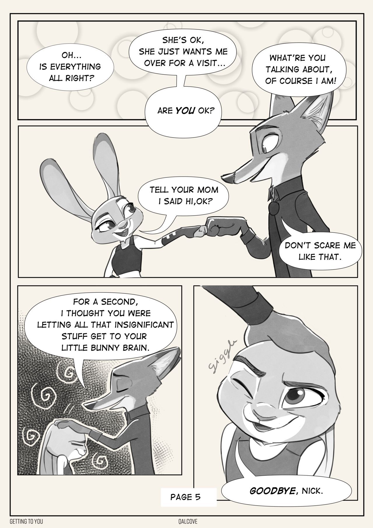 [Qalcove] Getting To You (Zootopia) Ongoing 5