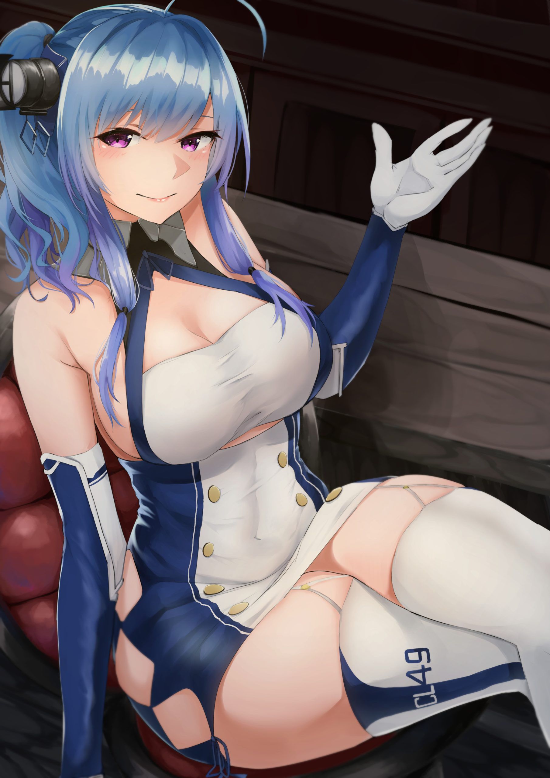 Two-dimensional erotic image of St. Louis of Azur Lane who wants to call it St. Louis unintentionally 15