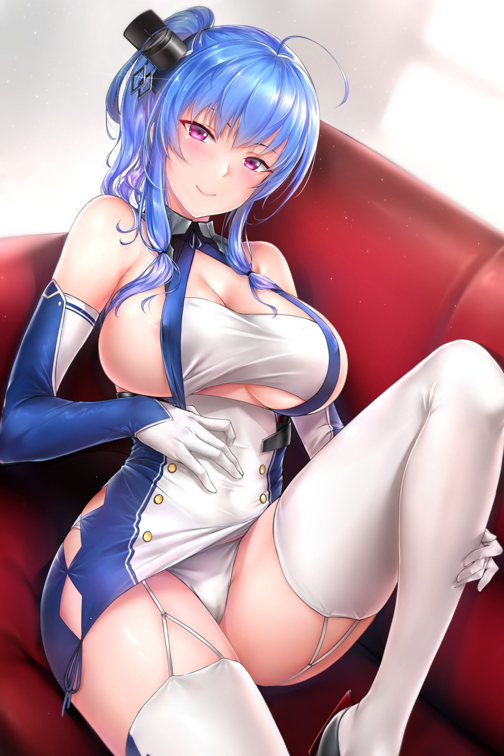 Two-dimensional erotic image of St. Louis of Azur Lane who wants to call it St. Louis unintentionally 19