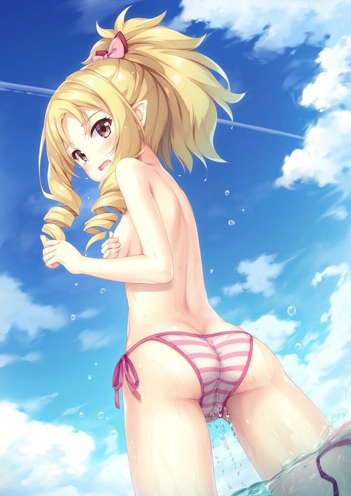 [Intense selection 115 pieces] secondary image of sexy back figure or back in the etch of a loli beautiful girl 28