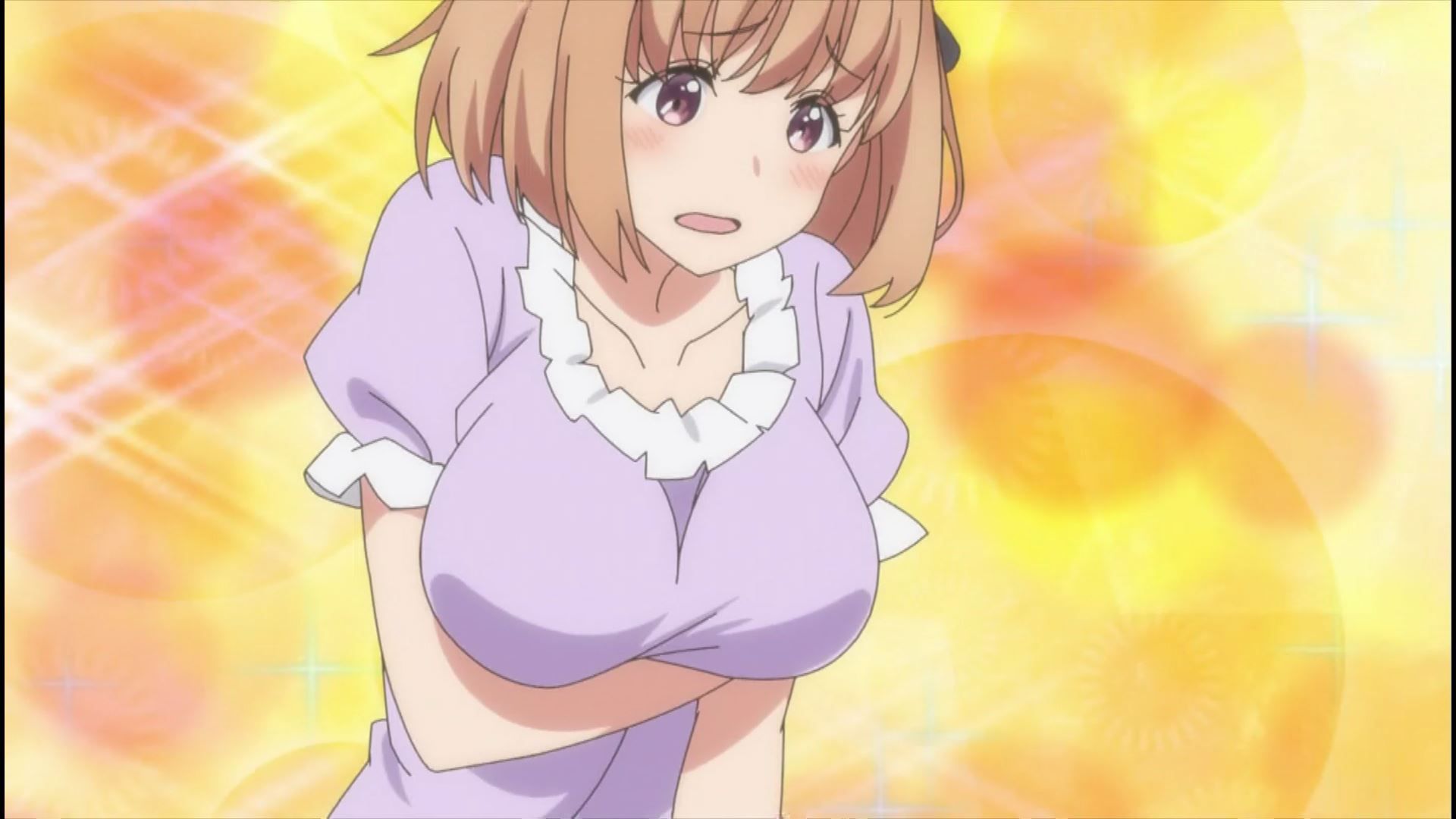 In the anime Uchi spill fruit tart 11 stories, girls' erotic nakedness and pants are fully seen! 13