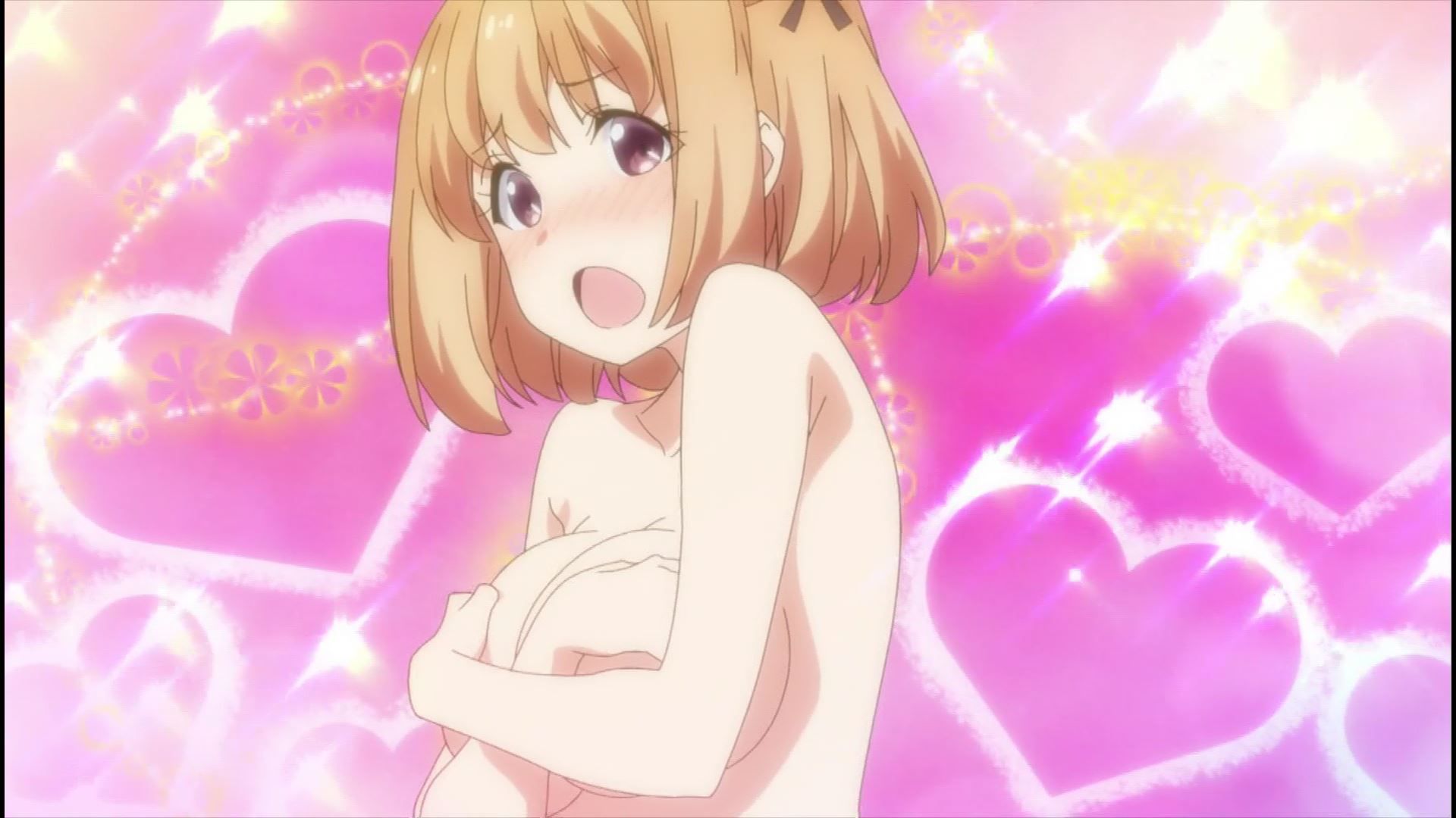 In the anime Uchi spill fruit tart 11 stories, girls' erotic nakedness and pants are fully seen! 3