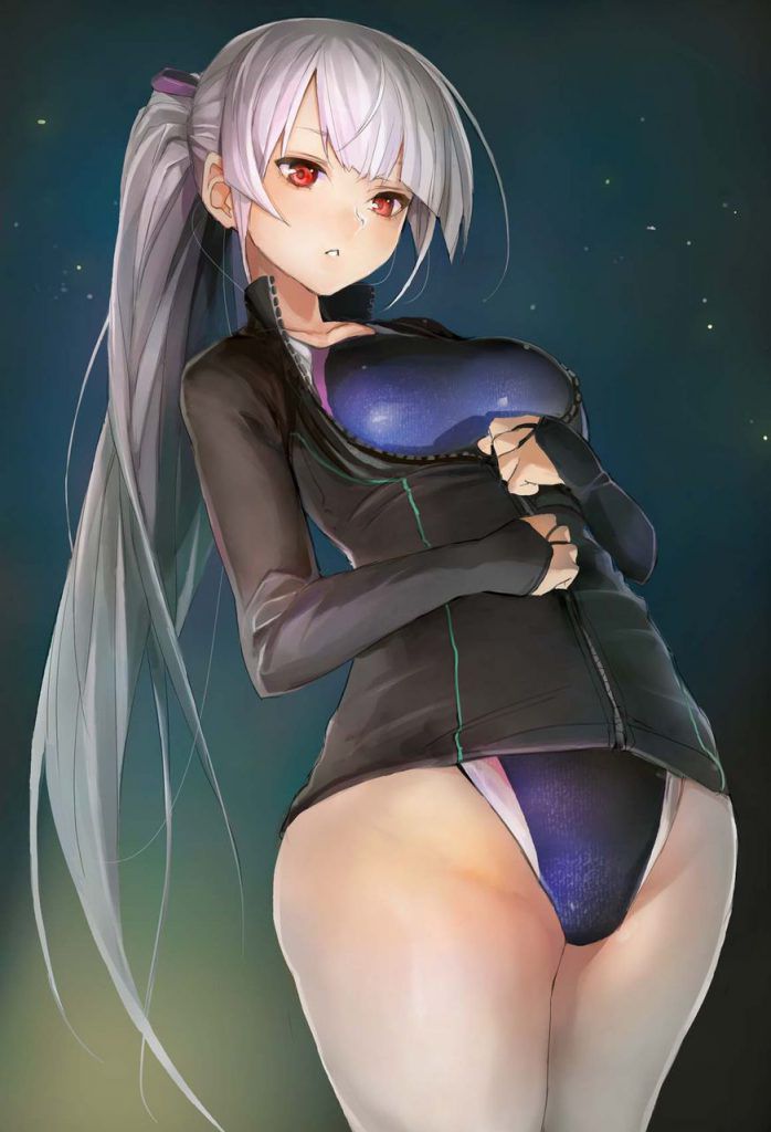 Cute two-dimensional image of swimming swimsuit. 4