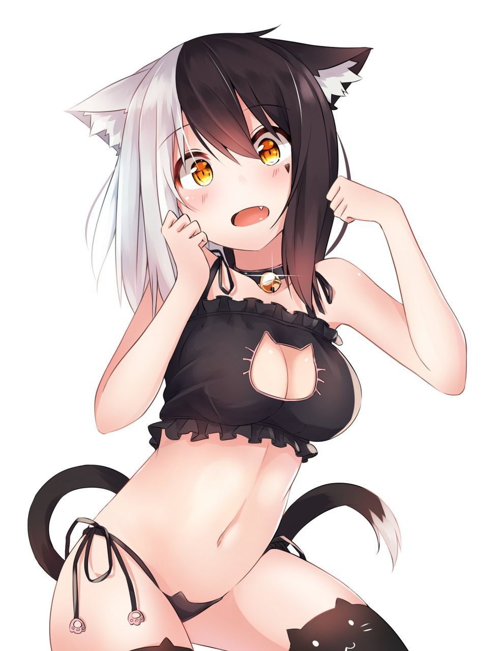 [Secondary] erotic image of the game underwear "cat lingerie" for a close girl who is more cute than Erokawa underwear 40