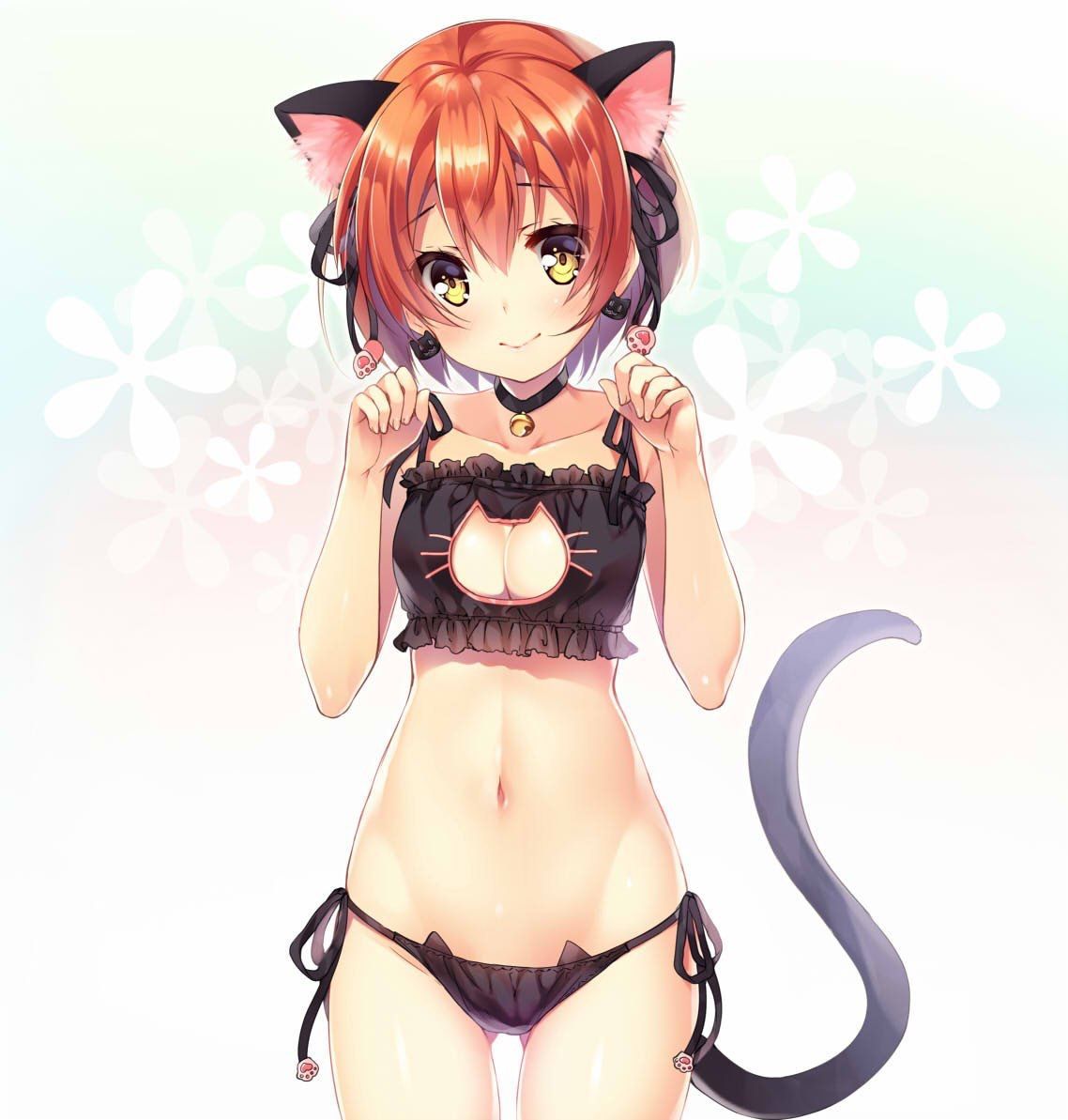 [Secondary] erotic image of the game underwear "cat lingerie" for a close girl who is more cute than Erokawa underwear 49