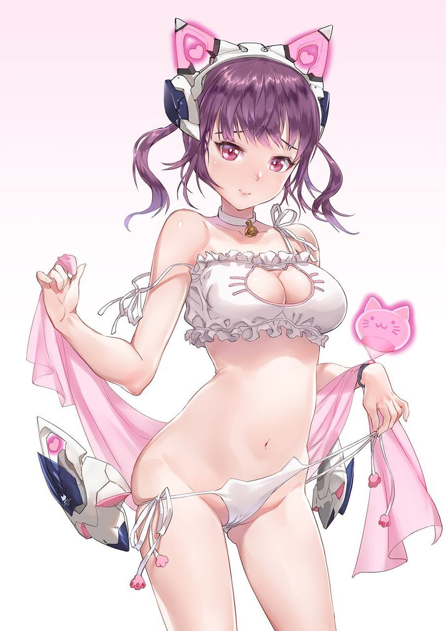 [Secondary] erotic image of the game underwear "cat lingerie" for a close girl who is more cute than Erokawa underwear 55