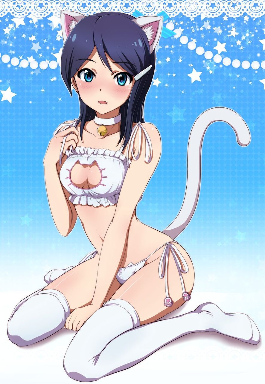 [Secondary] erotic image of the game underwear "cat lingerie" for a close girl who is more cute than Erokawa underwear 59