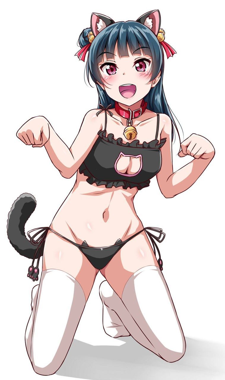 [Secondary] erotic image of the game underwear "cat lingerie" for a close girl who is more cute than Erokawa underwear 7