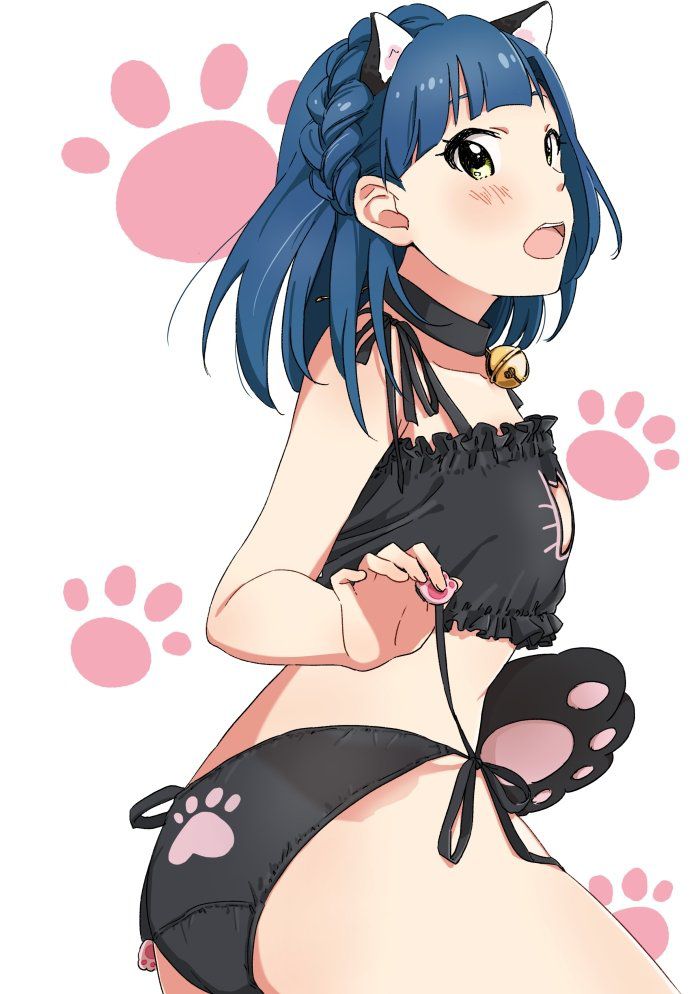 [Secondary] erotic image of the game underwear "cat lingerie" for a close girl who is more cute than Erokawa underwear 9