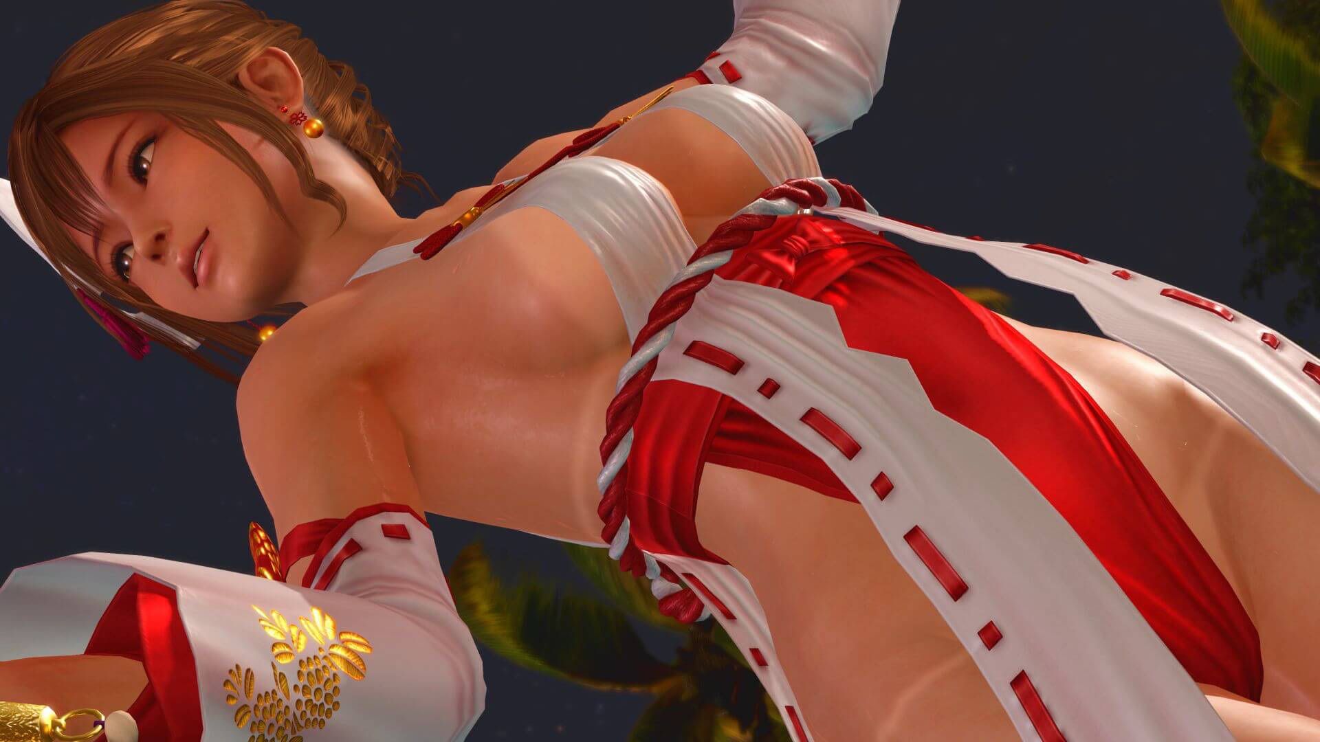 【DOA】Elo Valley "New Year? Let's make the female character dress up in a priestess costume and show her buttocks ..." ← result. 1