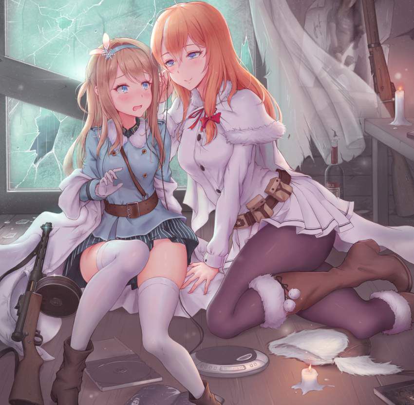 Cute two-dimensional image of dolls frontline. 18