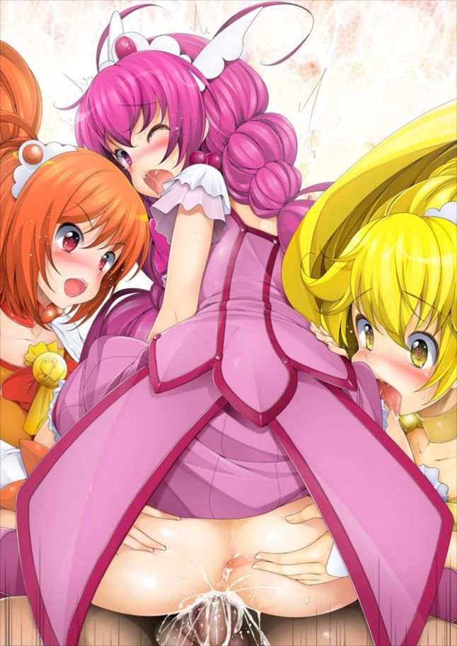 [Pretty Cure] Cure Happy's that you want to suck on immediately with erotic images! 8