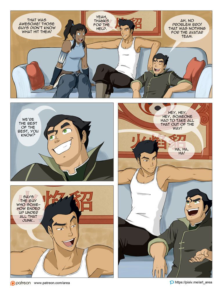 [Area] Intimate Meeting [the legend of korra](ongoing) 1