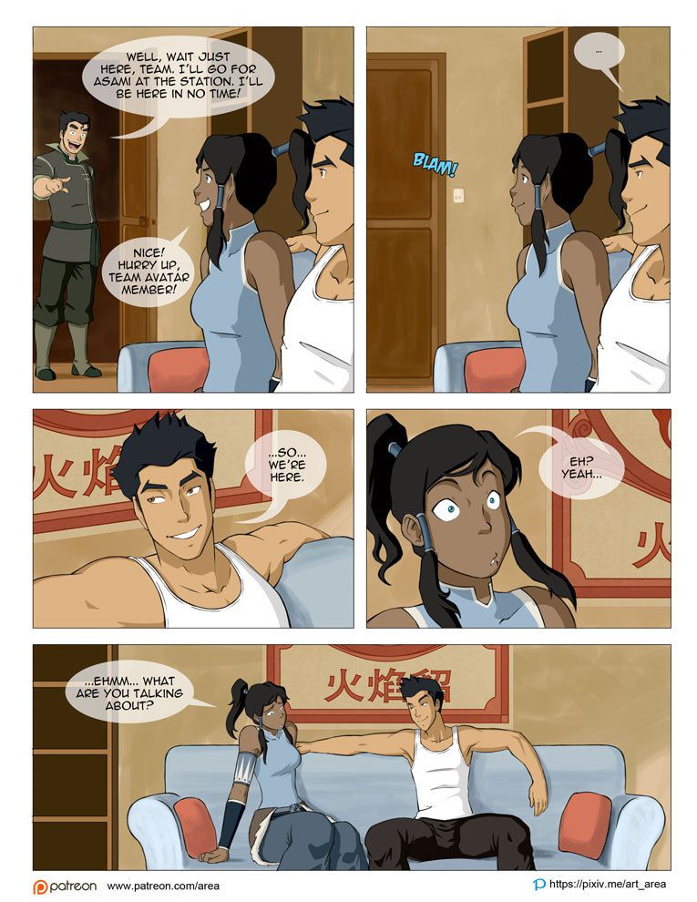 [Area] Intimate Meeting [the legend of korra](ongoing) 2