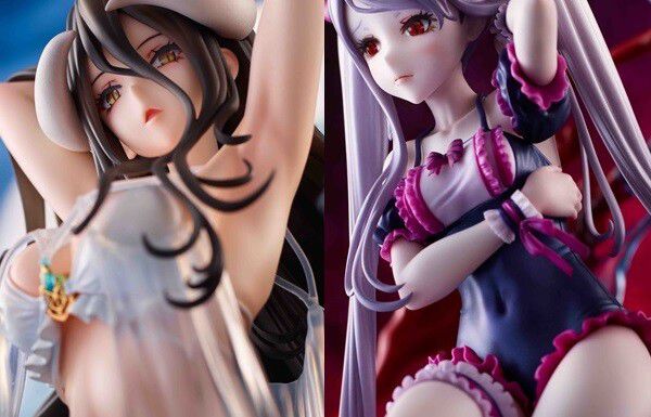 Erotic figures of [Overload] Albedo and Chartia's erotic and thigh swimsuits 1