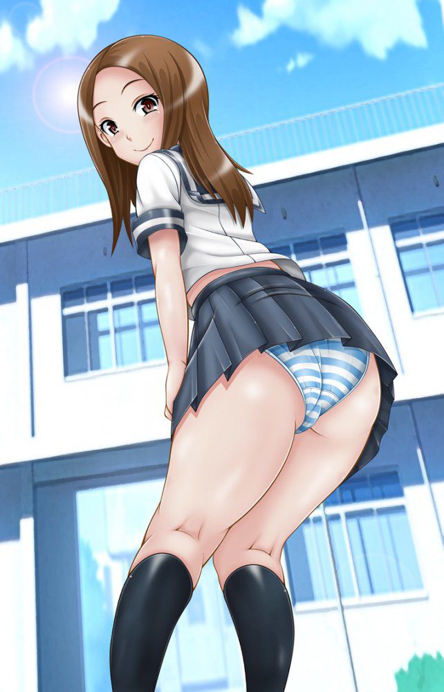 【Secondary】Ultimate! Horizontal stripe panties! Shimashima Pants Image [Erotic] Part 5 10