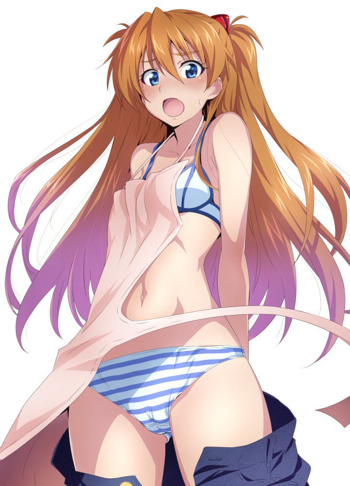 【Secondary】Ultimate! Horizontal stripe panties! Shimashima Pants Image [Erotic] Part 5 36