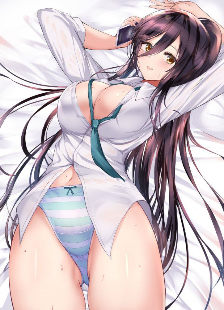 【Secondary】Ultimate! Horizontal stripe panties! Shimashima Pants Image [Erotic] Part 5 42