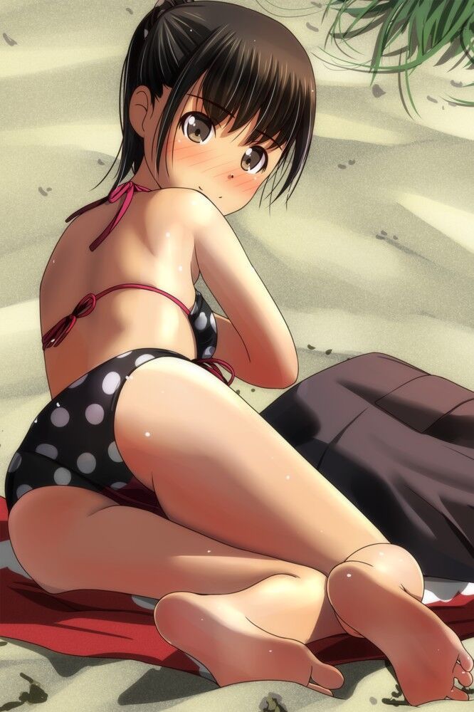 [Intense selection 143 sheets] secondary image of loli beautiful girl's bare feet 31