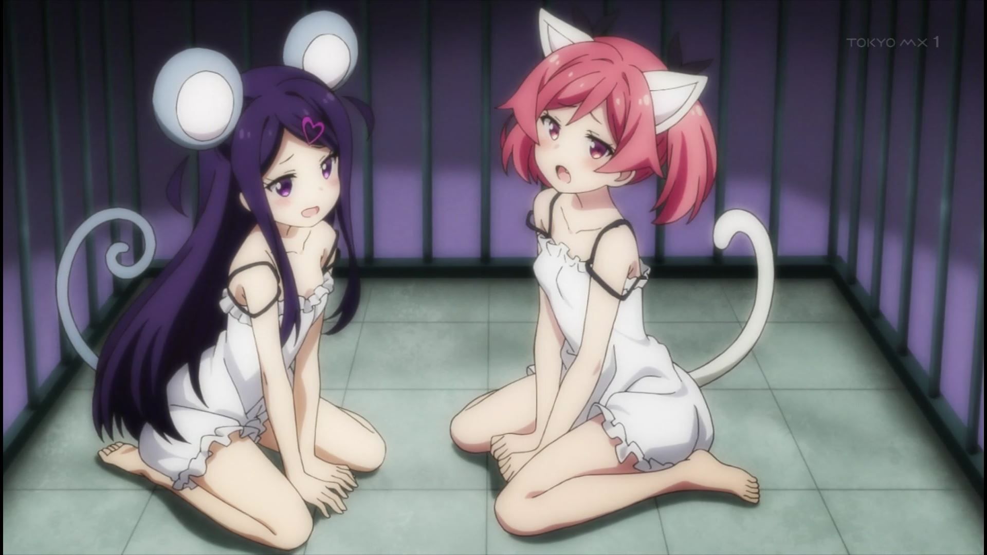 Erotic girl's sukusui porori and loli bathing scene in anime "Ochi spill fruit tart" 8 stories 12