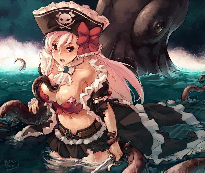 【Queen's Blade Rebellion】Erotic image of Great Pirate Captain Liliana 32