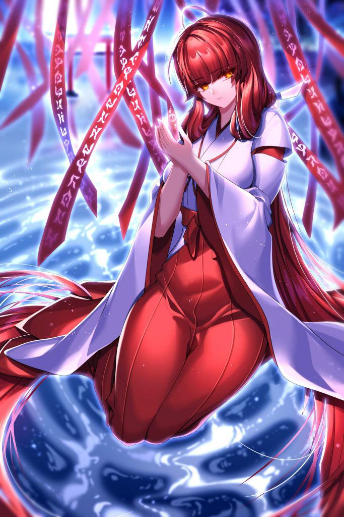 Please erotic image that the shrine maiden pulls out! 16