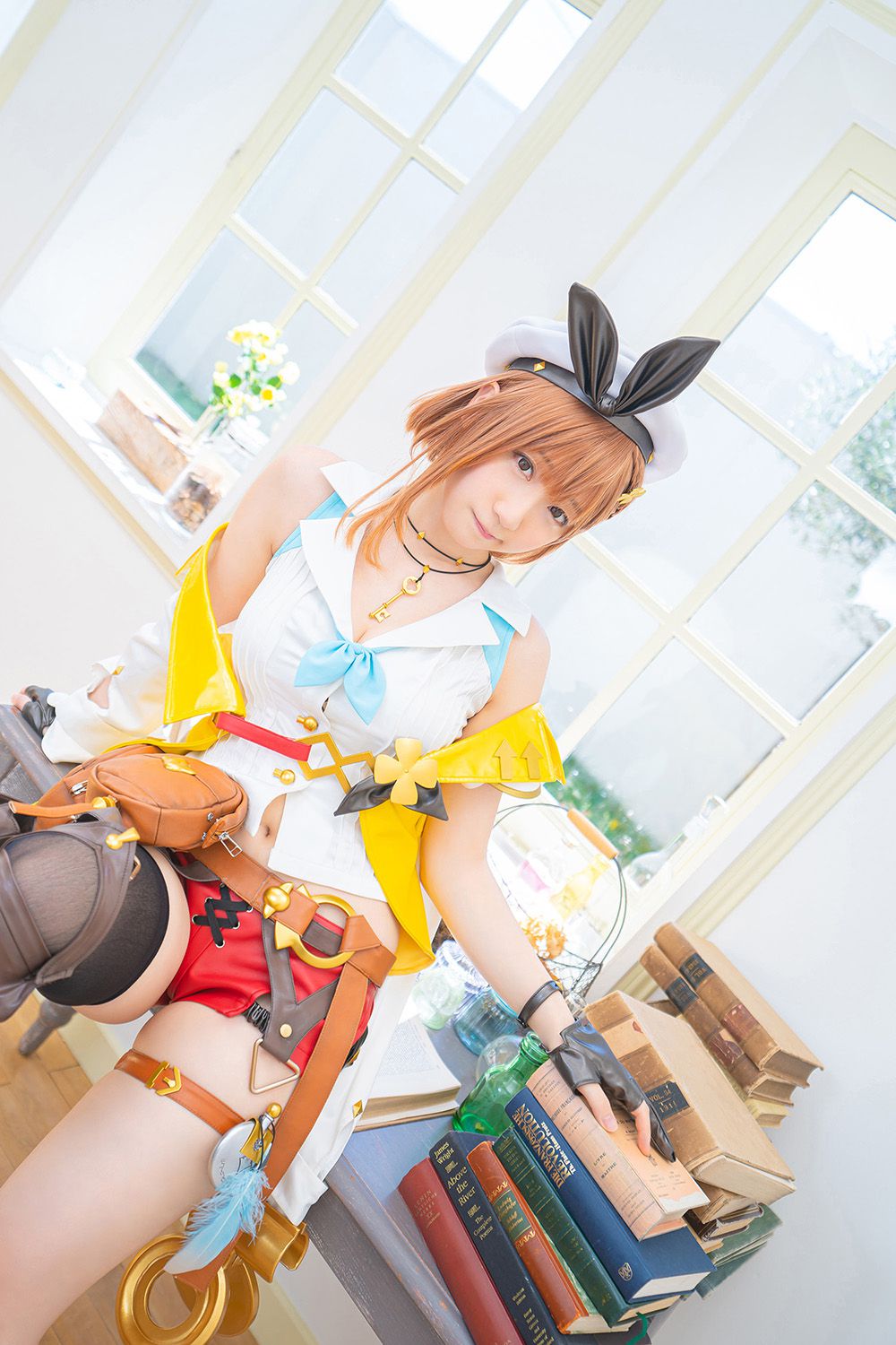 [Liza's Atelier 2] Iori Mo jacks the official site in cosplay that reproduces Liza's thighs! 13