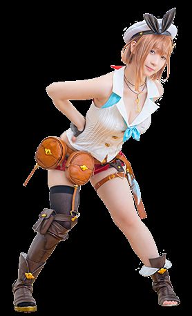 [Liza's Atelier 2] Iori Mo jacks the official site in cosplay that reproduces Liza's thighs! 7