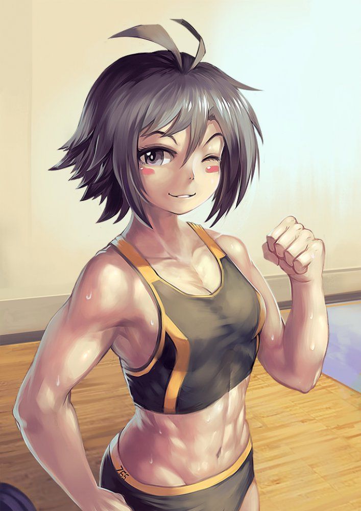 The guy who likes the secondary erotic image of the muscle daughter 11