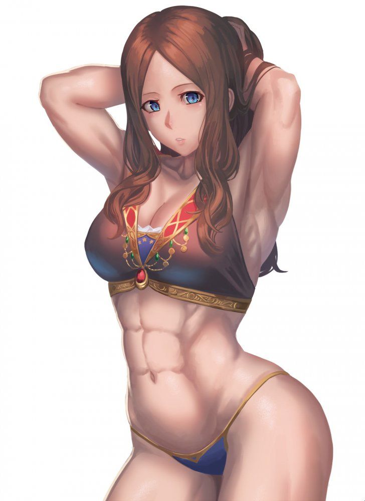 The guy who likes the secondary erotic image of the muscle daughter 18