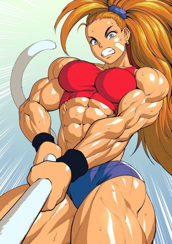 The guy who likes the secondary erotic image of the muscle daughter 21