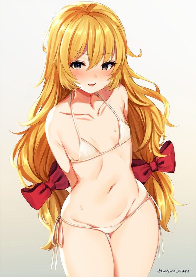 Secondary image of a beautiful girl's extreme swimsuit 114