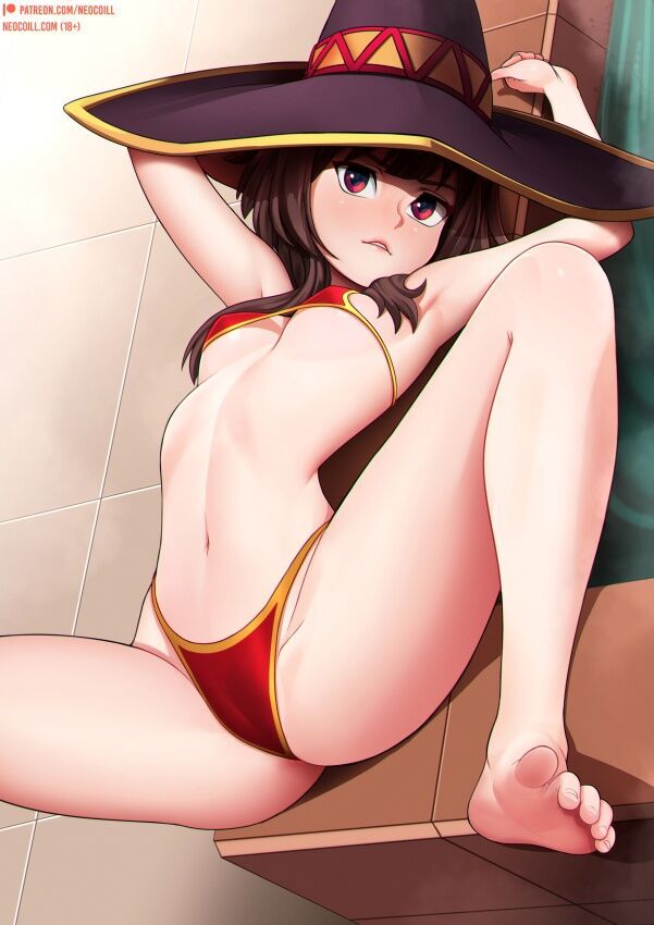 Secondary image of a beautiful girl's extreme swimsuit 55