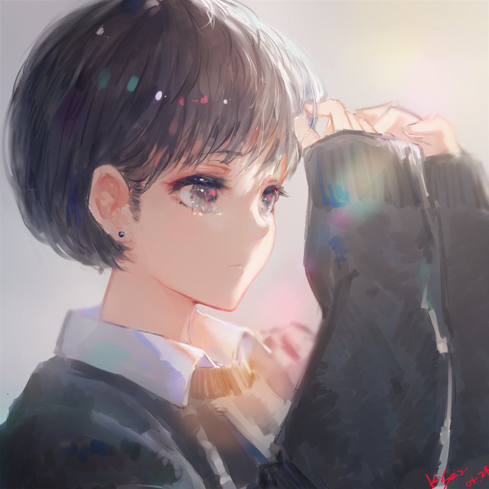 [Secondary] girl of short hair and shortcut [image] Part 96 19