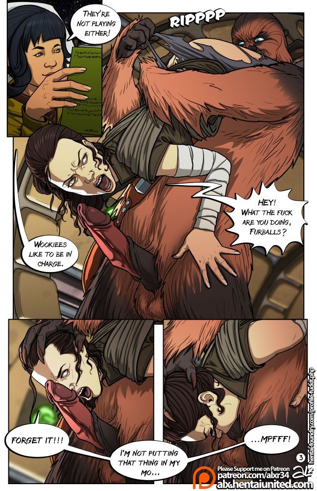 [Fuckit] Star Wars: A Complete Guide to Wookie Sex [Ongoing] 4