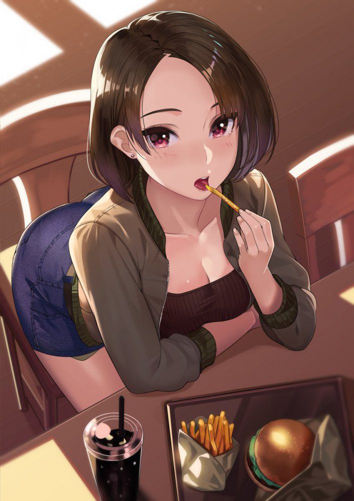Secondary: Images of girls eating and drinking 18