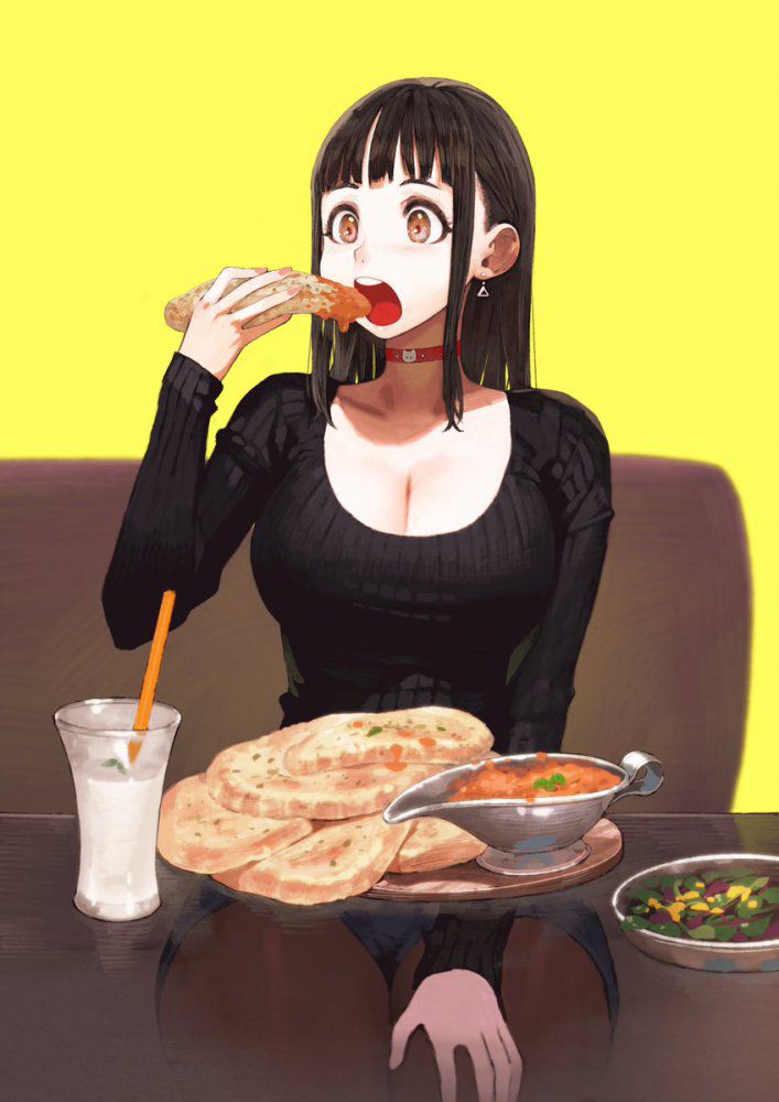 Secondary: Images of girls eating and drinking 3