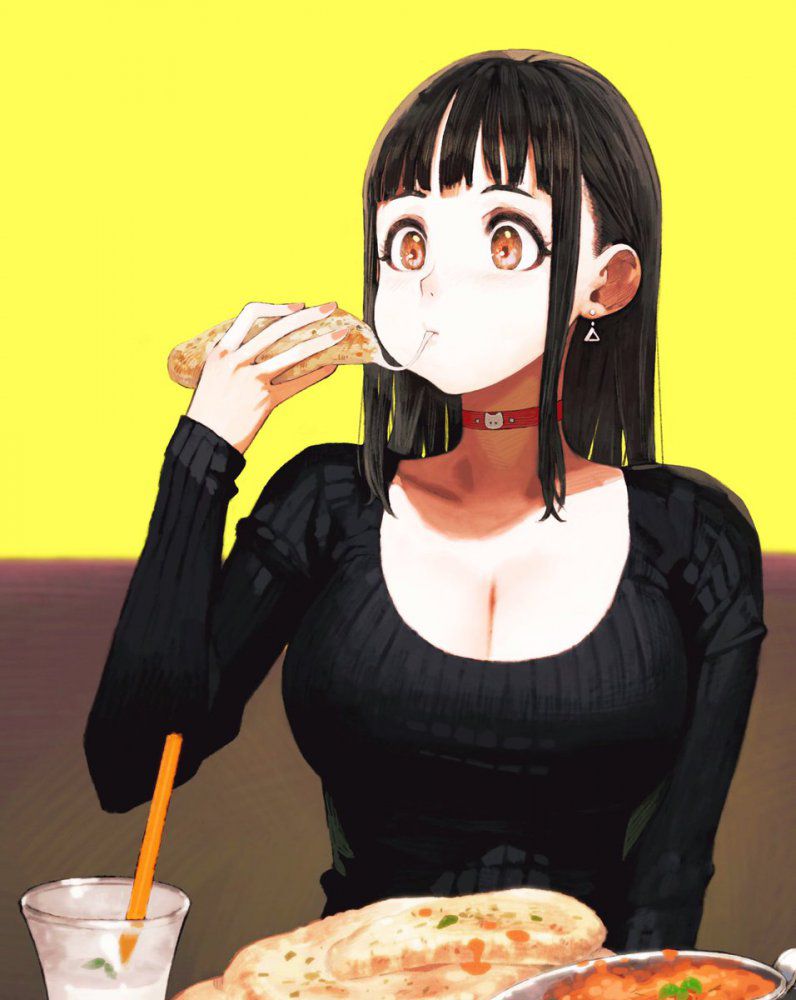 Secondary: Images of girls eating and drinking 4