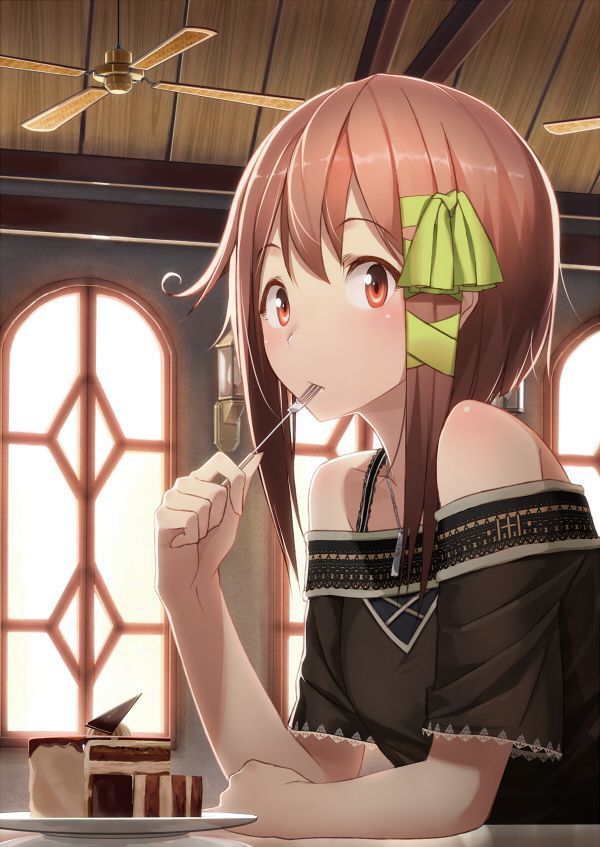 Secondary: Images of girls eating and drinking 42