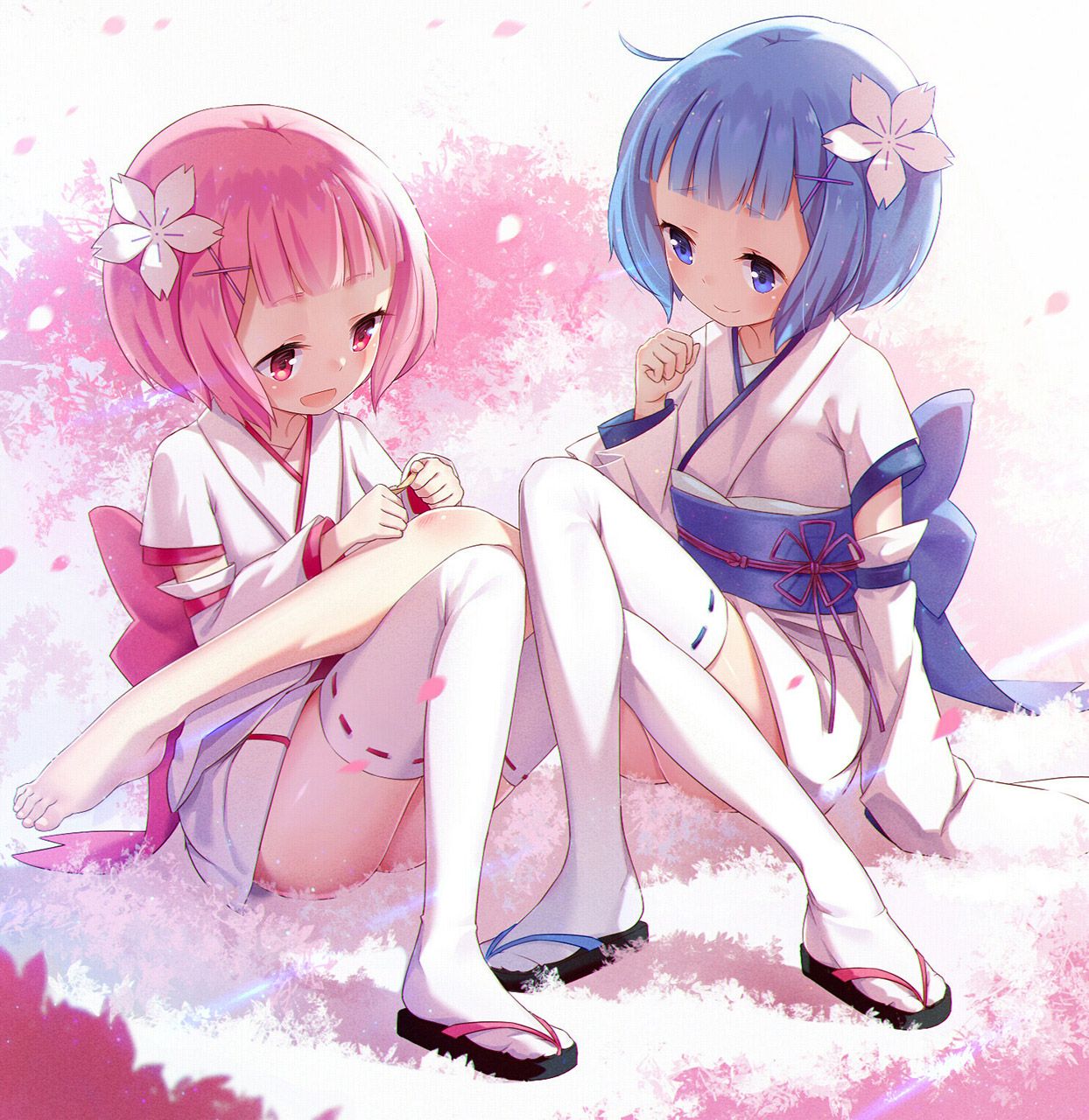 2D Re: less erotic image of REM Rin of different world life starting from zero [re-zero] 57 sheets 12