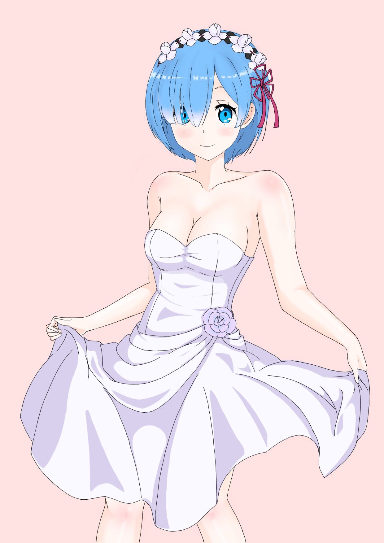 2D Re: less erotic image of REM Rin of different world life starting from zero [re-zero] 57 sheets 17
