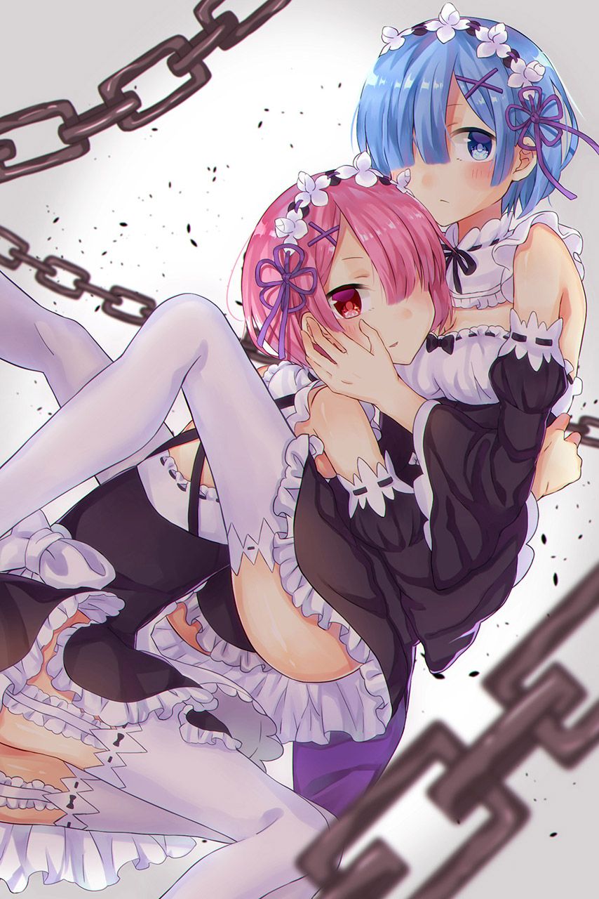 2D Re: less erotic image of REM Rin of different world life starting from zero [re-zero] 57 sheets 23