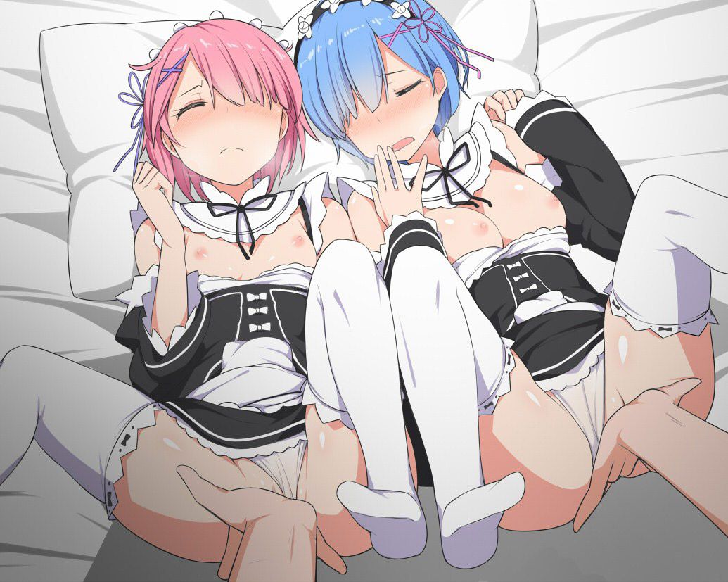 2D Re: less erotic image of REM Rin of different world life starting from zero [re-zero] 57 sheets 4